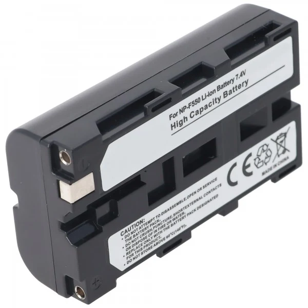 AccuCell Akku passend für Sony NP-F330, CCD-SC, CCD-TR, Sony NP-F330, Sony NP-F550, MBP-2S1PSD26, Akku für Sonon 300I