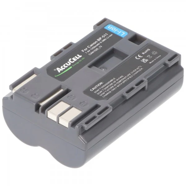 AccuCell Akku passend für Canon FV300 Digital-Kamera