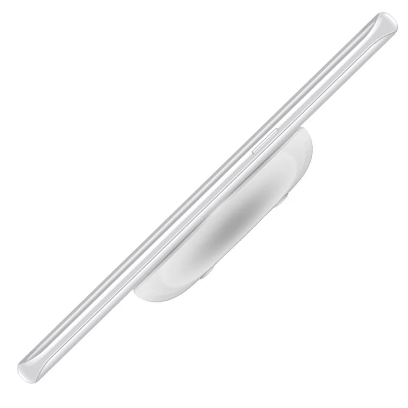 AccuCell Induktionsladegerät für Qi-kompatible Handy, Smartphone und Endgeräte, weiß, Ladestrom 1A