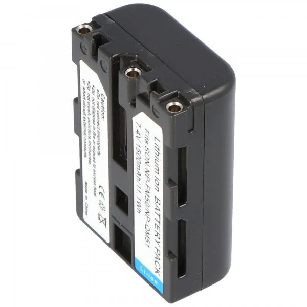 AccuCell Akku passend für Sony NP-FM50, Sony NP-FM51, CCD-TRV
