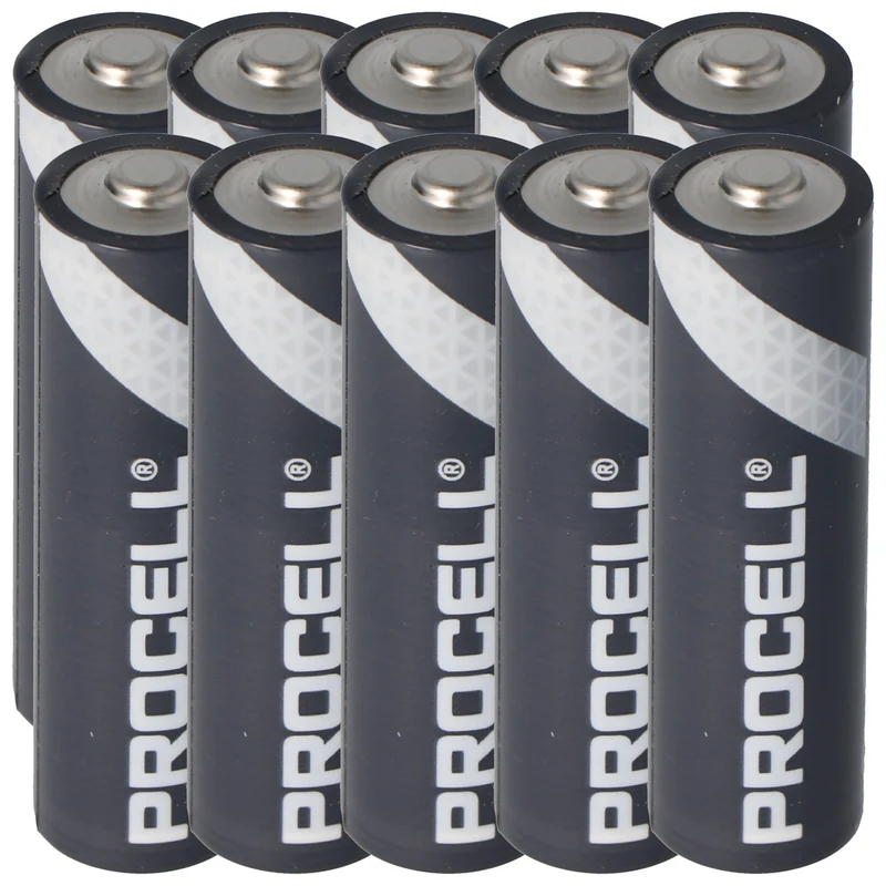 Duracell Procell Alkaline AA Mignon, LR6 im Karton ( 10 St. )