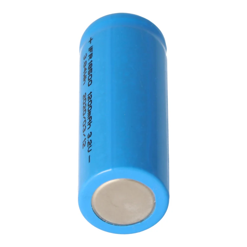 EIZfan IFR 18500 1200mAh 3,2V LiFePo4 Akku Button Top mit Kopf ungeschützt