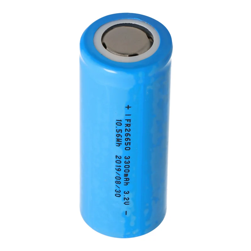 Cottcell IFR26650 3,2V - 3,3V 3300mAh LiFePO4 Akku ungeschützt