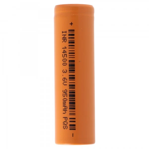 AccuCell INR 14500 950mAh 3,6V Li-Ion Akku ungeschützt
