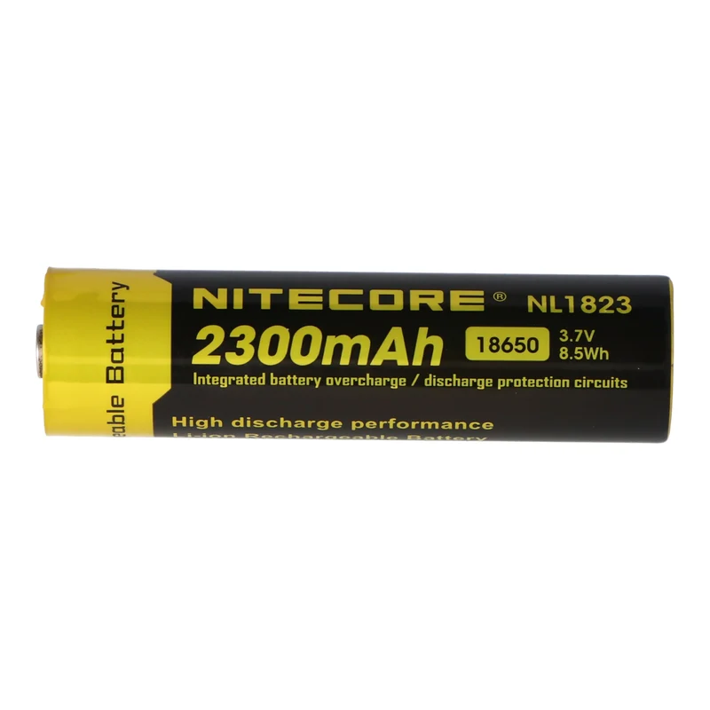 Nitecore 3,7V 2300mAh Li-Ion Akku Typ 18650 NL1823