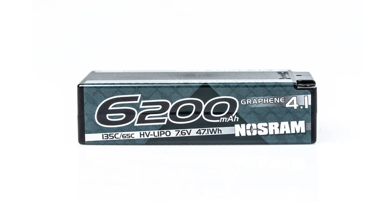 NOSRAM HV Stock Spec Shorty Graphene-4.1 6200mAh Hardcase 7.6V 130C/65C