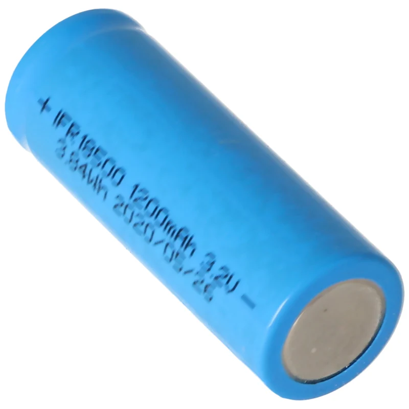 EIZfan IFR 18500 1200mAh 3,2V LiFePo4 Akku Flat Top ohne Kopf ungeschützt