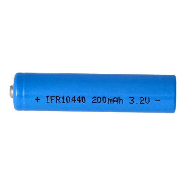 AccuCell 3,2V 200mAh Volt Solar Akku Lithium IFR 10440 LiFePo4 Akku