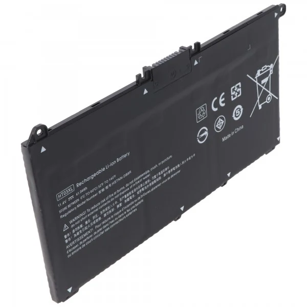 AccuCell Akku passend für HP 255 G7, HT03XL Li-Polymer, 11,4V, 3600mAh, 41,0Wh, built-in, ohne Werkzeug