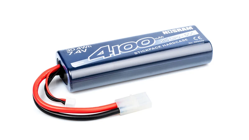 NOSRAM 2S 4100mAh 7.4V 50C Hardcase LiPo