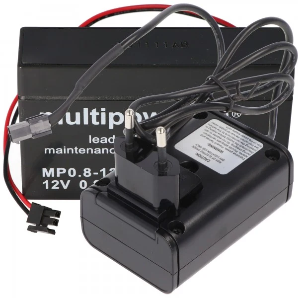 Ansmann Automatik- Ladegerät für 2-24 Volt Bleiakkus mit Molex-Stecker