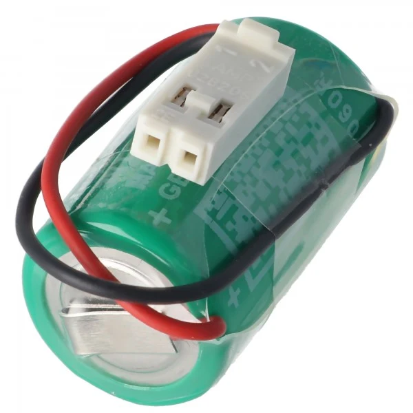 AccuCell CR1/2AA mit Kabel und Stecker passend für die Siemens 575332TA Batterie, vor Einbau unbedingt die Polung prüfen