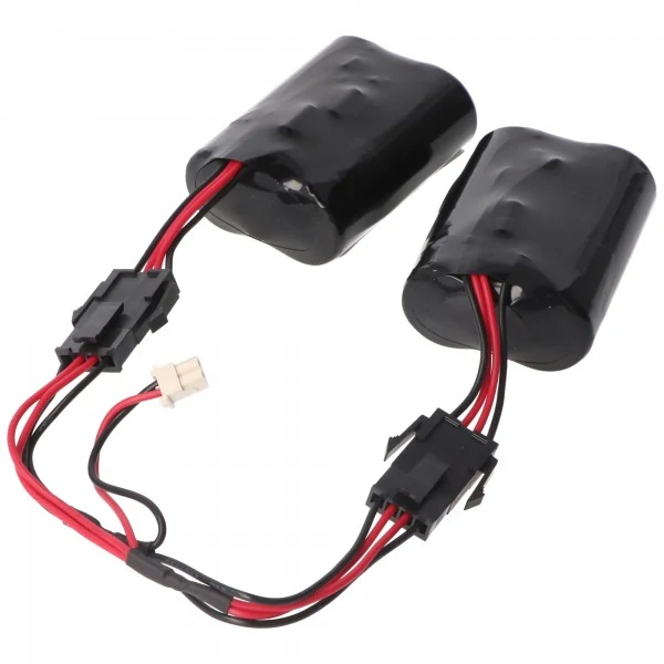 AccuCell Speicherbatterie 2x 3,6V 7000mAh ersetzt Visonic 103-304742-2