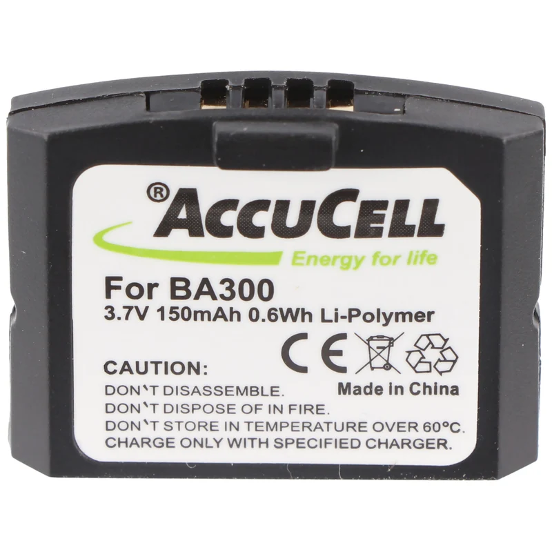 AccuCell Akku Sennheiser BA300, 500898, IS 410