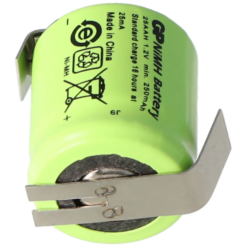 GP Battery Akku Sanyo N-110AA Akku NiMH 1/3 AA Mignon Lötfahne Z-Form