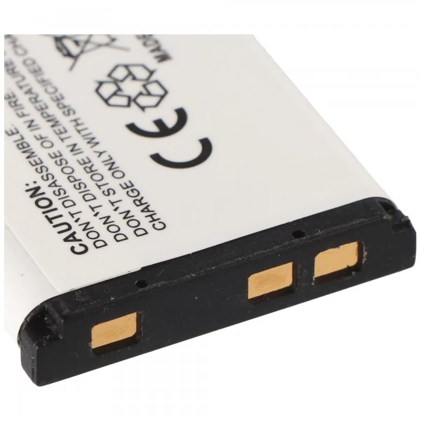 AccuCell Akku passend für Kodak M873, Akku passend für Leica Sofort Kamera, Akkutyp BP-DC17