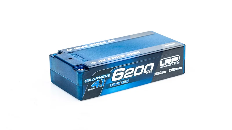 LRP HV Stock Spec Shorty GRAPHENE-4.1 2S 6200mAh Hardcase 7.6V 135C/65C