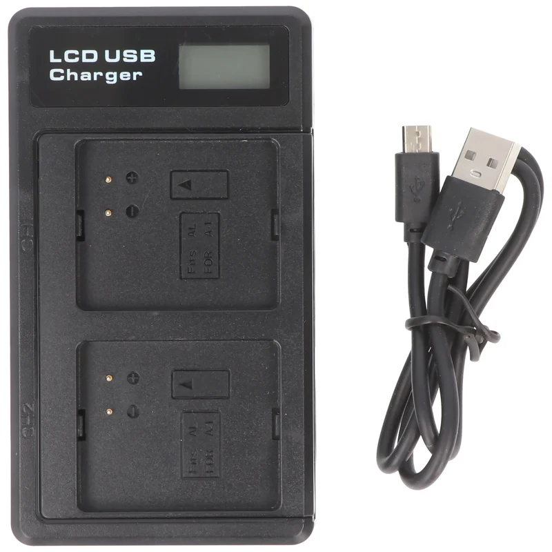 AccuCell Dual-Ladegerät mit Display für 1-2 Akku für Arlo, NETGEAR 308-10029-01