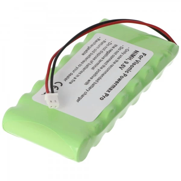 AccuCell Akku passend für den Visonic 0-9912-G, GP220AAH8BMX, GP180AAH8BMX, 103-300672 9,6V 2100mAh