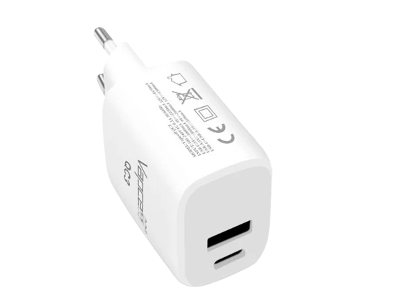 USB-Netzteil Vapcell QC3 5V-3A / 9V-2A / 12V-1,67A Quick Charge