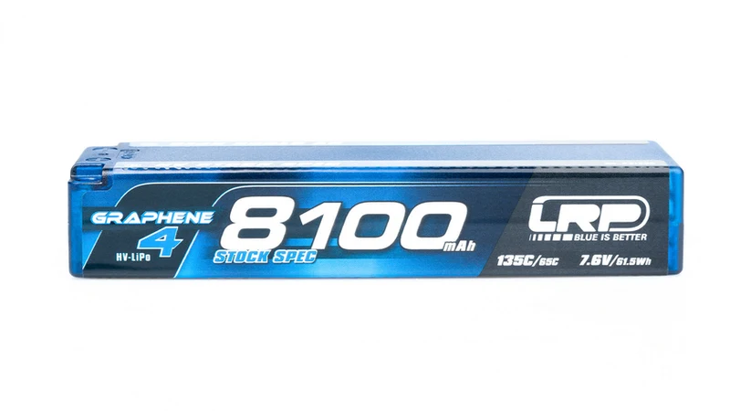 LRP HV Stock Spec GRAPHENE-4 2S 8100mAh Hardcase 7.6V 135C/65C