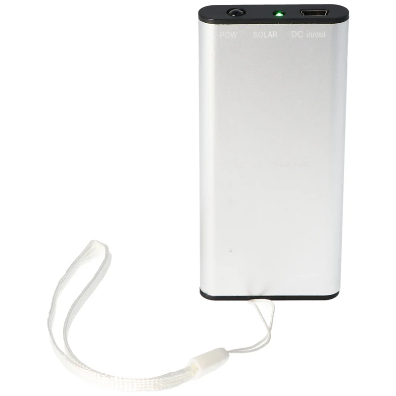 AccuCell Solar-Ladegerät mit eingebautem 1000mAh Li-Polymer Akku