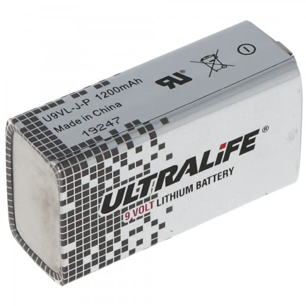 Ultralife Ersatzbatterie passend für ABUS FU2993 Secvest Funk-Rauchmelder und Heimrauchmelder Batterie