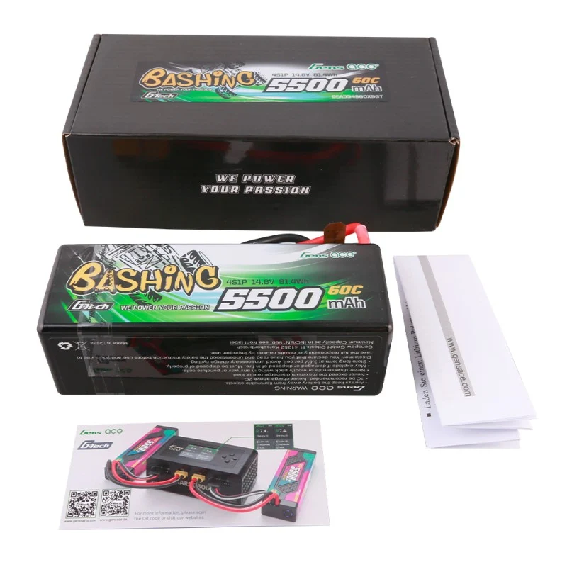 Gens Ace G-Tech 4S 5500mAh 4S1P 14,8V 60C HardCase