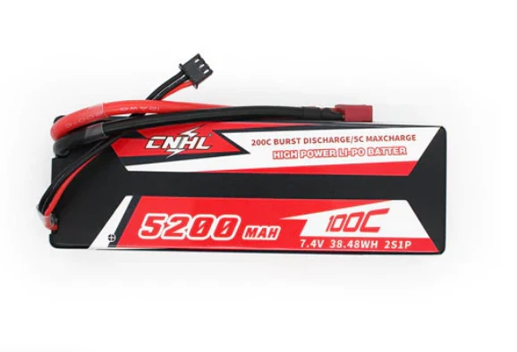 CNHL Racing Series 2S 5200mAh 7,4V 100C Hardcase T/Dean Lipo Akku