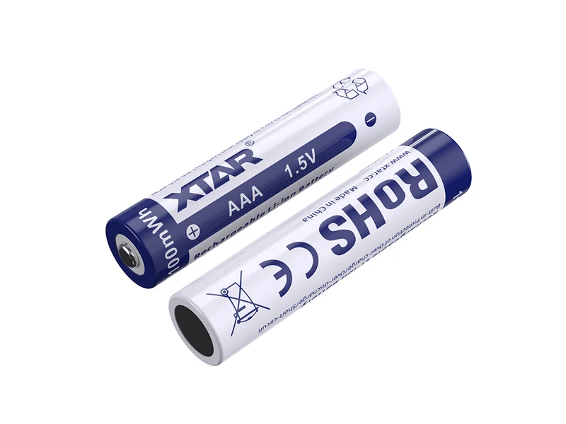 XTAR AAA 1,5V 1200mWh (ca. 700mAh) Lithium Ionen Akku