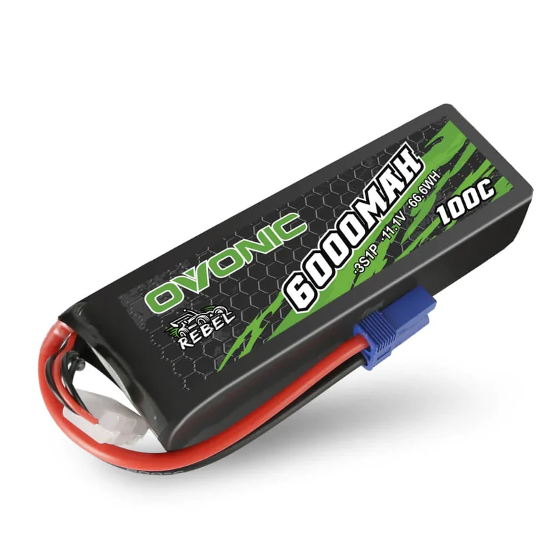 Ovonic Rebel 3S 6000mAh 100C 11,1 V EC5-Stecker