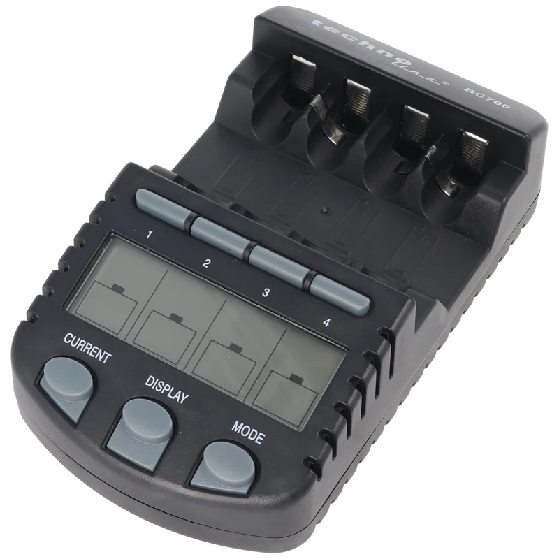 Technoline Schnellladegerät BC-700 ALPHA700 inkl. Akkus mit 2100mAh