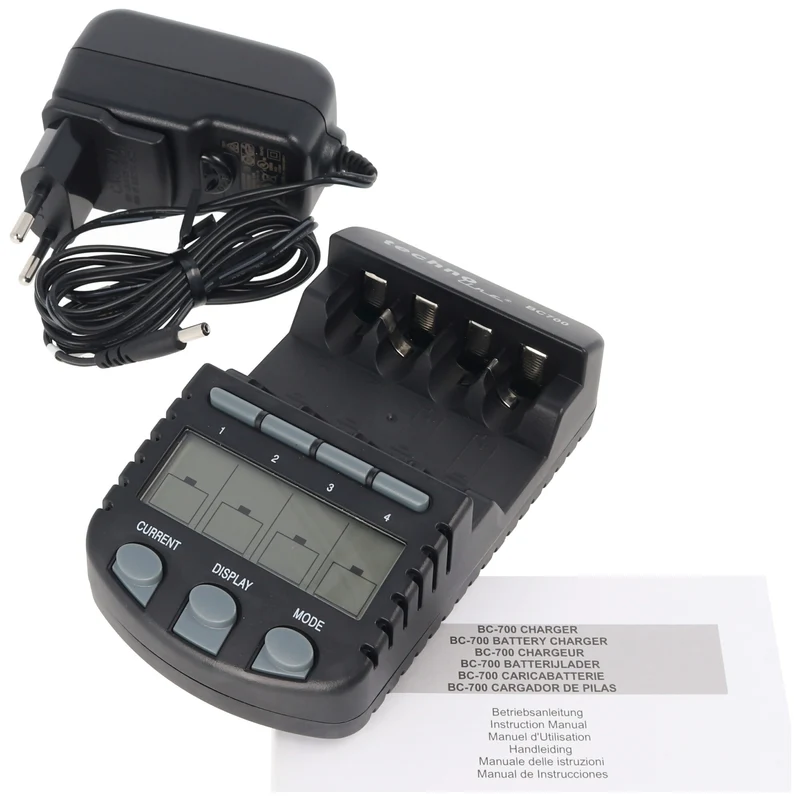Technoline Schnellladegerät BC-700 ALPHA700 inkl. Akkus mit 2100mAh