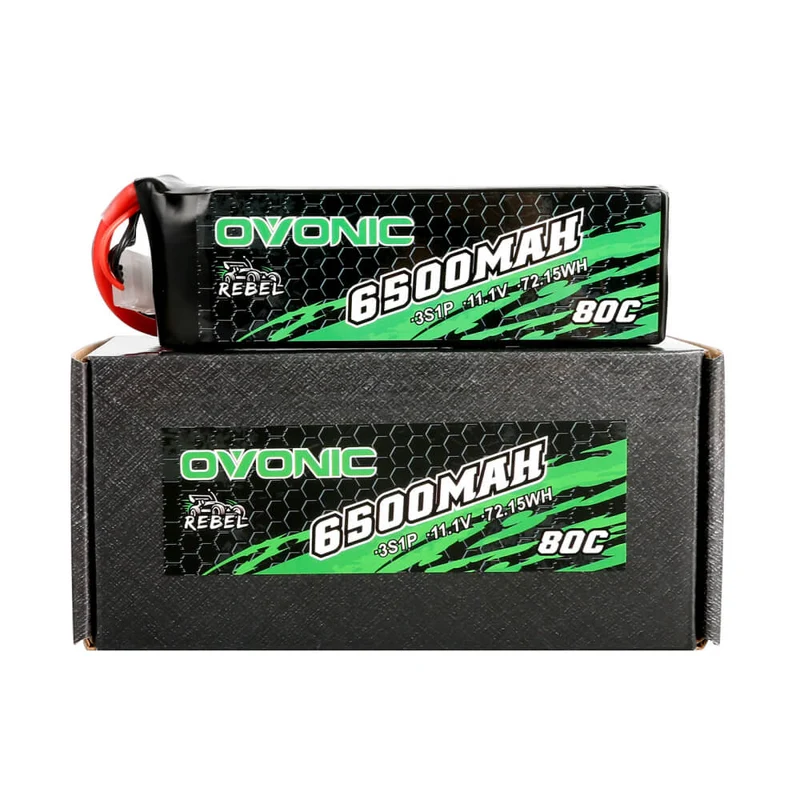 Ovonic Rebel 3S 6500mAh 11,1V 80C EC5 LiPo Akku