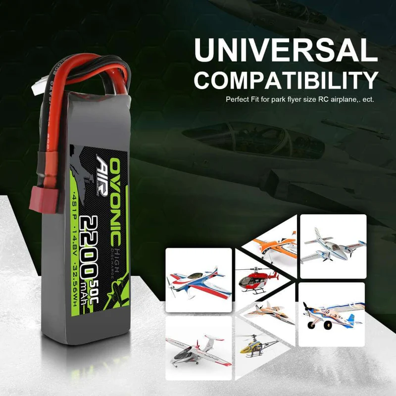 Ovonic Air 4S 2200mAh 14,8V 50C Deans LiPo Akku