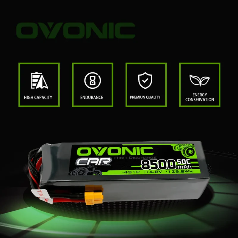 Ovonic Car 4S 8500mAh 14,8V 50C XT60 LiPo Akku