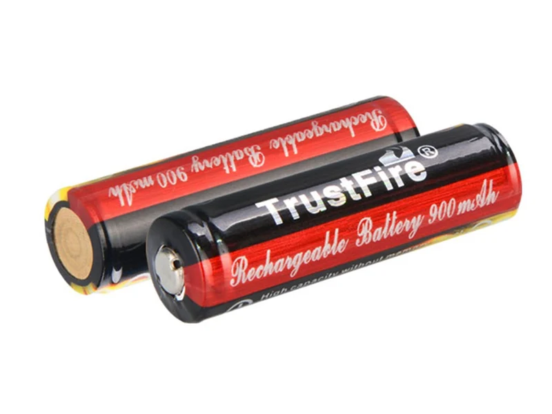 Trustfire 14500 900mAh 3,7V geschützte Li-Ion-Zelle
