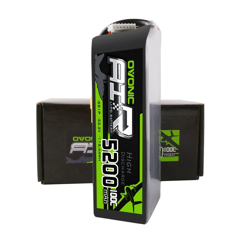 Ovonic 6S 5200mAh 6S 100C 22,2V XT90 & AS150 X-Class Cinelifter