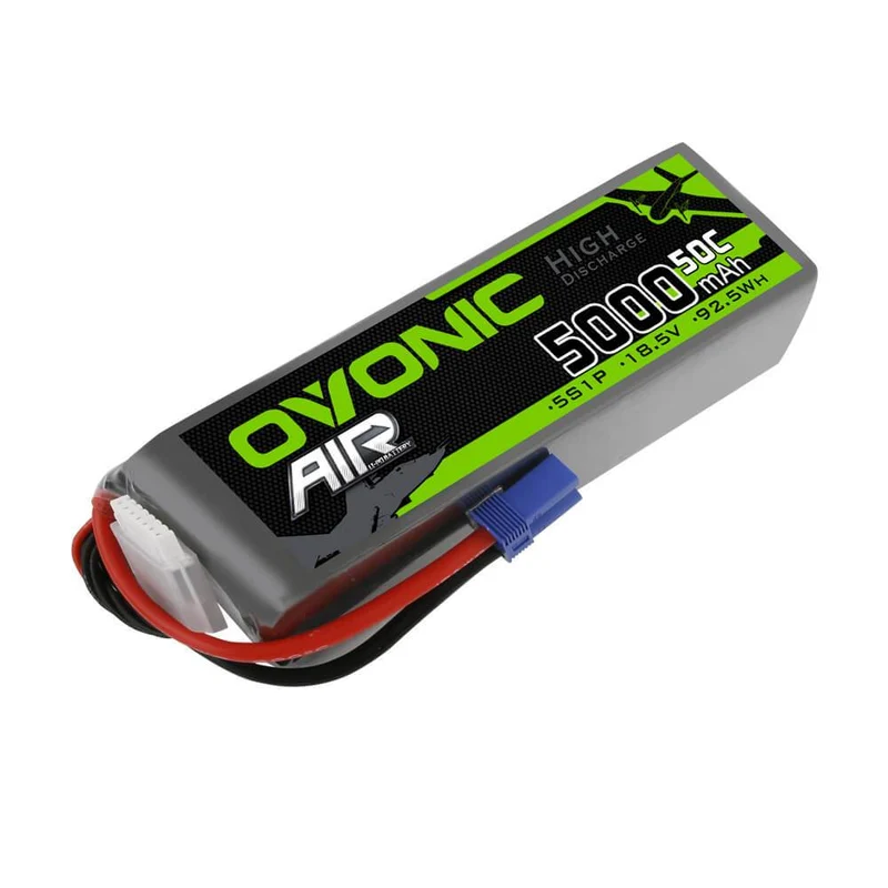 Ovonic Air 5S 5000mAh 18,5V 25C EC5 Lipo Akku