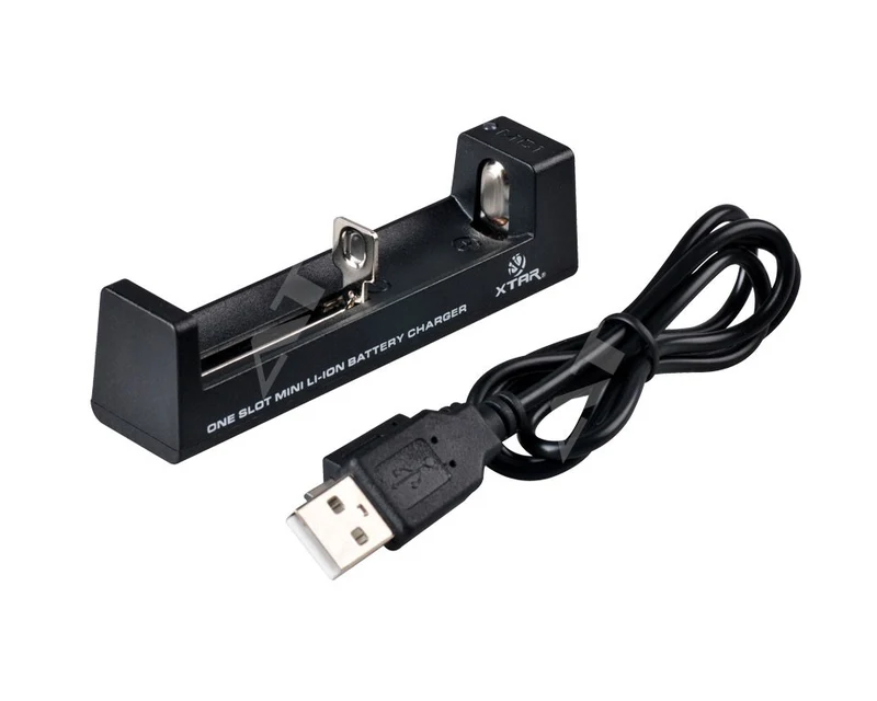 Xtar MC1 - Ladegerät für Li-Ion-Akkus 3,6V/3,7V inkl. USB-Kabel