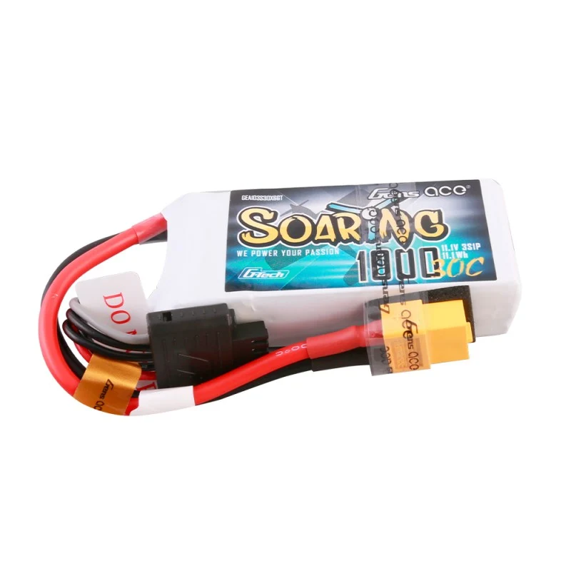Gens Ace G-Tech Soaring 3S 1000mAh 11,1V 30C XT60