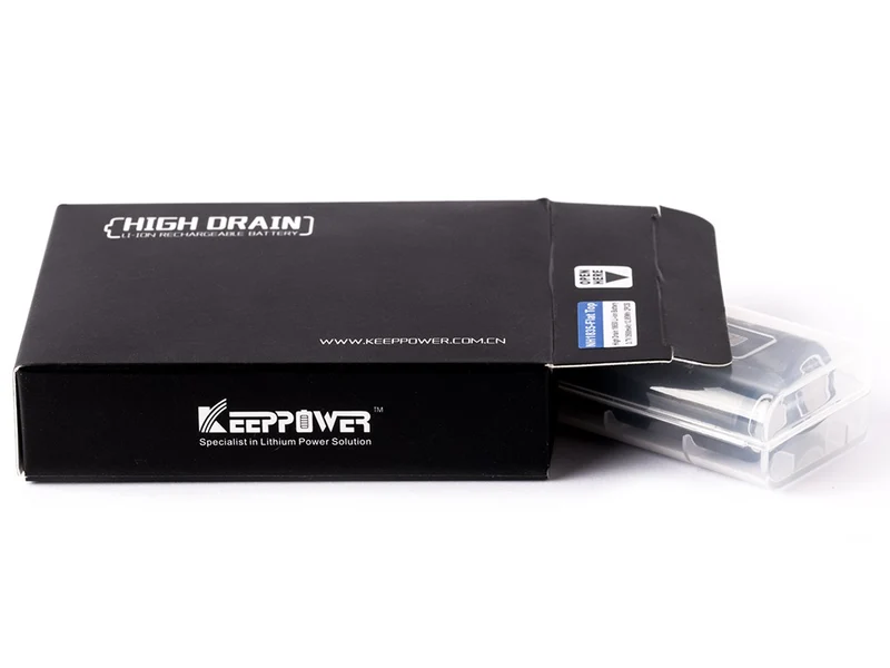 Keeppower IMR18350 - 750mAh, 3,7V (8A) Li-Ion-Akku