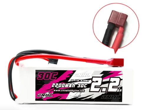 CNHL 2S 2200mAh 7,4V 30C T/Dean Lipo Akku