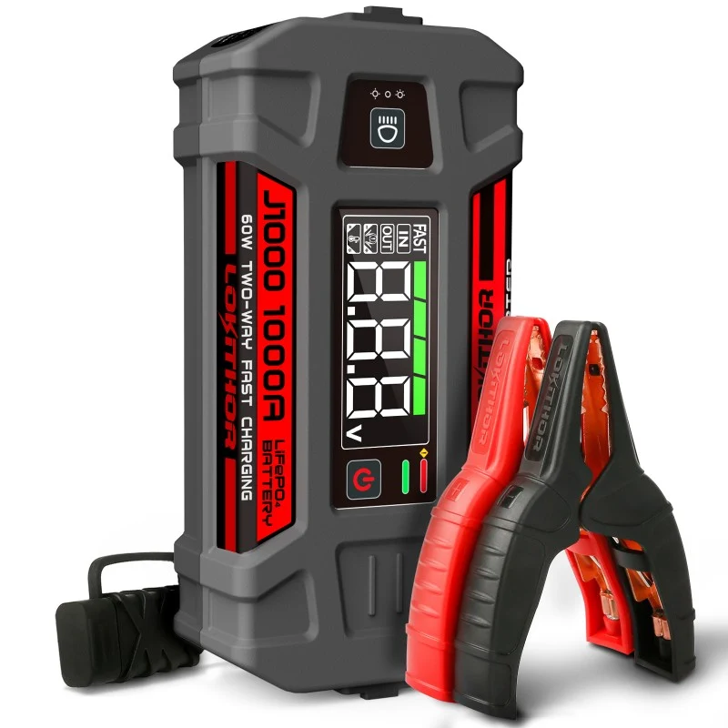 Lokithor 1000 A 12 V 26 Wh Lithium-Starthilfe