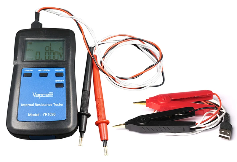 Vapcell YR-1030 professionelle Innenwiderstand Tester für Akkus bis 28V
