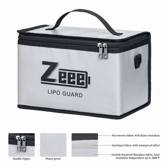 Zeee Lipo Safe Bag - groß