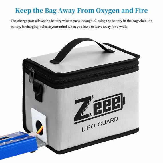 Zeee Lipo Safe Bag 21,5 x 16,6 x 14,5 cm