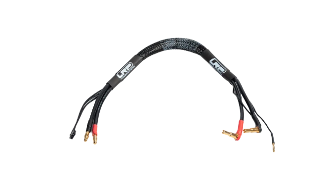 LRP 2S-Ladekabel 35cm 4mm EHR to 4/5mm, 2mm