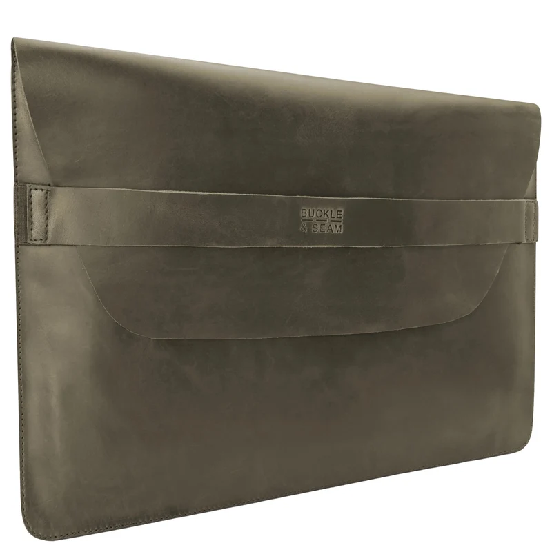 Buckle & Seam Terra Laptop Sleeve 13'' - Funda para portátil 34.6 cm (olive)