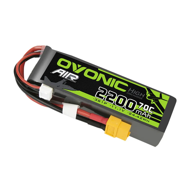 Ovonic 3S 2200mAh 70C 11,1V XT60 LiPo Akku